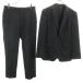 Paul Smith LONDON Paul Smith London сделано в Японии полоса рисунок костюм верх и низ выставить M черный мужской б/у одежда б/у 