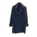 NO ID No ID двойной breast пальто 2 темно-синий pi-chis gold мужской б/у одежда б/у 