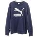 PUMA Puma длинный рукав тренировочный футболка M темно-синий мужской б/у одежда б/у 