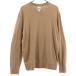  прекрасный товар GAP Gap длинный рукав V шея вязаный S бежевый мужской б/у одежда б/у 