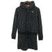 PUMA Puma общий рисунок Golf длинный рукав One-piece M черный женский б/у одежда б/у 
