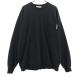 B:MING by BEAMS Be mingbai Beams длинный рукав тренировочный футболка M черный мужской б/у одежда б/у 
