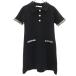 ZARA Zara короткий рукав вязаный Mini One-piece S черный женский б/у одежда б/у 