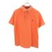 POLO RALPH LAUREN Polo Ralph Lauren рубашка-поло с коротким рукавом L orange олень. . земля мужской б/у одежда б/у 