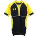  прекрасный товар UNDER ARMOUR Under Armor регби короткий рукав p Ractis джерси рубашка SM черный мужской б/у одежда б/у 