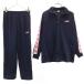 PUMA Puma полоса рисунок спортивная куртка верх и низ выставить 150/140 темно-синий джерси Kids б/у одежда б/у 