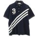 adidas Adidas Golf короткий рукав кнопка down рубашка-поло L темно-синий женский б/у одежда б/у 