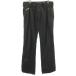 SHIPS JET BLUE Ships jet голубой × Dickies × Гримм эффект flare pants 1 черный × DICKIES × GRIME EFFECT мужской б/у одежда б/у 