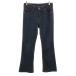EDWIN Edwin flair Denim брюки W28 темно-синий ji- хлеб женский б/у одежда б/у 