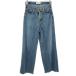Mila Owen DENIM Mira o-wen Denim cut off обработка Denim брюки woshu голубой джинсы женский б/у одежда б/у 