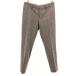 DES PRES Des Pres сделано в Японии Glenn проверка слаксы брюки 1 серый ju женский б/у одежда б/у 