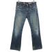 AGe-ji-USA производства Saxophone ботинки cut Denim брюки W29 индиго голубой ADRIANO GOLDSCHMIED джинсы мужской б/у одежда б/у 
