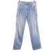 Lee Lee Work Denim брюки S голубой джинсы женский б/у одежда б/у 
