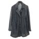 YVES SAINT LAURENT Yves Saint-Laurent 90s сделано в Японии Old бушлат M серый женский б/у одежда б/у 