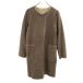 12closettu L b шкаф искусственный мутон no color пальто 38 оттенок коричневого женский б/у одежда б/у 