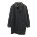 ZARA Zara шерсть Blend пальто с отложным воротником XL серый мужской б/у одежда б/у 