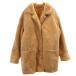 LE MOUTONru мутон 70s 80s Vintage мутоновое пальто 42 оттенок бежевого женский б/у одежда б/у 
