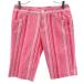 adidas Adidas полоса рисунок Golf шорты M Pink Lady -s б/у одежда б/у 