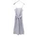 Banana Republic Banana Republic linen Blend полоса рисунок комбинезон 00 темно-синий серия Cami женский б/у одежда б/у 