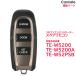  Carmate TER-W5200 TE-W5200 TE-W52PSB для запасной дистанционный пульт детали зажигание ремонт детали carmate
