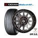 sa Mata iya колесо 4 шт. комплект FORCE Delta сила OVAL( овальный ) Yokohama BluEarth BluEarth GT (AE51) 215/55R17