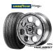 sa Mata iya wheel 4 pcs set MID load Max mud e-jento Goodyear Eagle LS2000 hybrid 2(HB2) 165/55R15