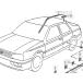 VW Volkswagen Vent (Vento) 1HAGG водосток двери молдинг ( крыша молдинг ) левый и правый в комплекте 