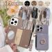 �~���[ �J�[�h���� �V�����_�[ �t�@�X�i�[ �t�� ��phone17pro max �P�[�X �g�уP�[�X �V�����_�[ �X�g���b�v�t�� ���킢�� iPhone15 iPhone14 iPhone16e plus
