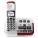 Panasonic Amplified Cordless Phone with Slow Talk, 40dB Volume Boost, 100dB Loud Visual Ringer, Hearing Aid Compatibility, Large Screen and ¹͢
