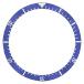 Ewatchparts BEZEL INSERT COMPATIBLE WITH MENS OMEGA SEAMASTER QUARTZ WATCH 36MM X 30MM BLUE ¹͢