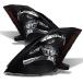 ACANII - For Black Headlamps 2003 2004 2005 Nissan 350Z Z33 Fairlady [HID D2S Model] Headlights Driver + Passenger Side ¹͢