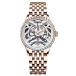 AGELOCER Women's Top Brand Diamond Skeleton Mechanical Automatic Luxury Watch Elegant Ladies Christmas Valentine (New 6703F9) ¹͢