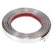 X AUTOHAUX 8mx25mm PVC Chrome Silver Tone Trim Strip for Car Body Door Edge Side Roof Window Decorate ¹͢