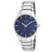 Gianello Men's 42mm Genuine Diamond Dial Matte Link Watch Carat Size 1/10 (Blue) ¹͢