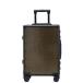 XZSP AISU Carbon Fiber Carry-on Luggage TSA Customs Lock Zipperless Silent Rotary Wheel Business Suitcase Aluminum Frame (3K dark gold, 24  ¹͢