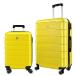 CUAUC Luggage Sets 2 Piece, 20 inch 24 inch Carry on Luggage Airline Approved, ABS Hardside Lightweight Suitcase with 4 Spinner Wheels, 2-P ¹͢