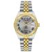 CADISEN Mens Automatic Mechanical Watch Casual Watches for Men Waterproof Sapphire Week Calendar (8228 Gold Gray) ¹͢