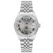CADISEN Mens Automatic Mechanical Watch Casual Watches for Men Waterproof Sapphire Week Calendar (8228 White Gray) ¹͢