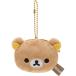  Rilakkuma Mini Mini мягкая игрушка ячейка для монет Rilakkuma кошелек для мелочи . Mini сумка мяч цепь есть 