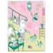  Moomin A5 прозрачный файл 3P...789644 80th The door is always open 80 годовщина MOOMIN Sunstar канцелярские принадлежности 