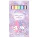  My Melody &amp; черный mi жестяная банка в кейсе 12 цвет цветные карандаши Kirakira платье .......... инструмент цвет краска цвет карандаш новый . период 068079