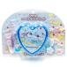  Cinnamoroll Kirakira Heart кейс cosme комплект косметика Kids cosme ногти блеск для губ Heart cosme комплект серии 413137