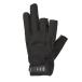 .. перчатки 7769 RBB соль игра перчатка (3 пальцев cut ) BLK| черный M размер 