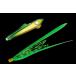 ジャッカル ビンビンロケット 20g ラメグリキン/蛍光グリーンT+ タイラバ 鯛ラバ(qh)