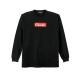  Gamakatsu одежда GM3811 длинный рукав футболка ( box Logo ) черный LL