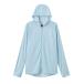  Daiwa одежда DE-6125 ICEDRYf-ti- Rush Guard полный Zip ice blue L