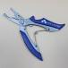 SOLTOOL stain split кольцо плоскогубцы N 105 голубой CK-7602 рыбалка мелкие вещи 