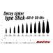 �y�l�R�|�X�Ώەi�z�f�R�C(DECOY) DS-6 �f�R�C�V���J�[ �^�C�v�X�e�B�b�N 7g�@�i4����j �֘A�摜2