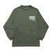  высокий пять Factory Conte .nyuas Logo dry LS TEE (Continuous Logo Dry LS TEE) оливковый S