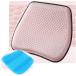 Hope Retailer car gel cushion seat cushion pressure minute .... pain . if not slip prevention office home ( peach (Pink))